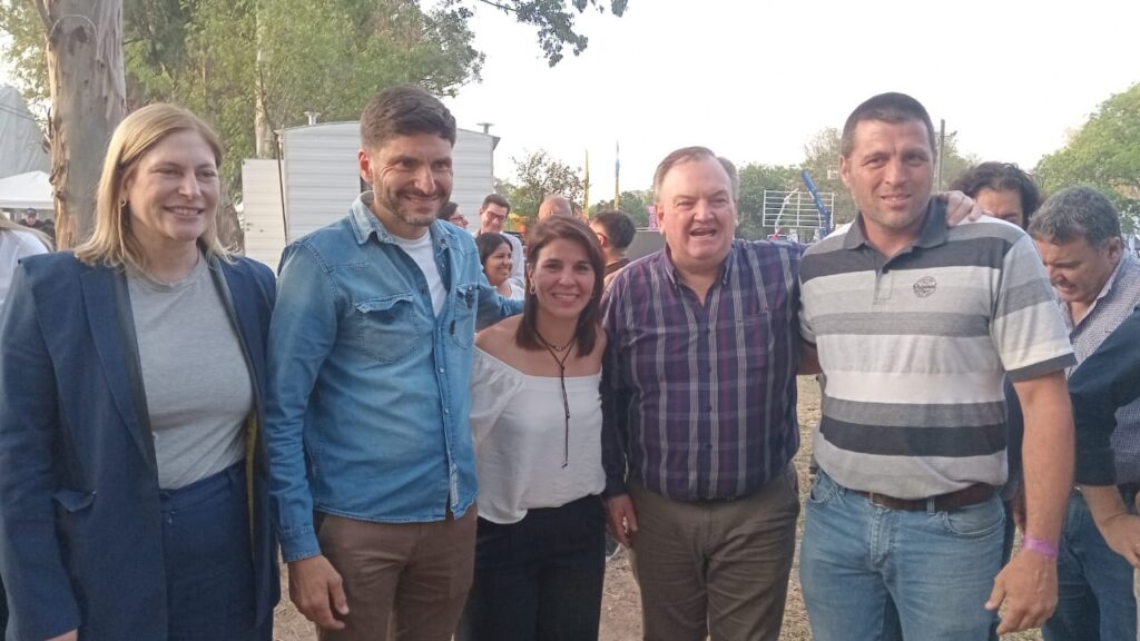 Con 47 años de trayectoria Griffa Maquinarias presentó su stand en la Expo de Fiesta de la Confraternidad 2 luciano griffa
