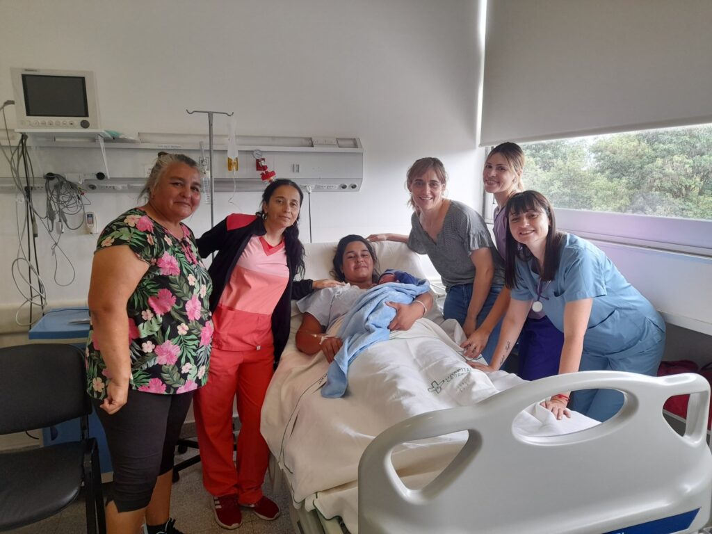 Alessio es el primer bebé nacido en Ceres del 2025 2 bebe