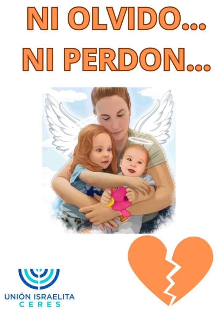 Familia Bibas: La Comunidad Judía pide iluminar espacios públicos con el color naranja 2 WhatsApp Image 2025 02 21 at 13.43.59