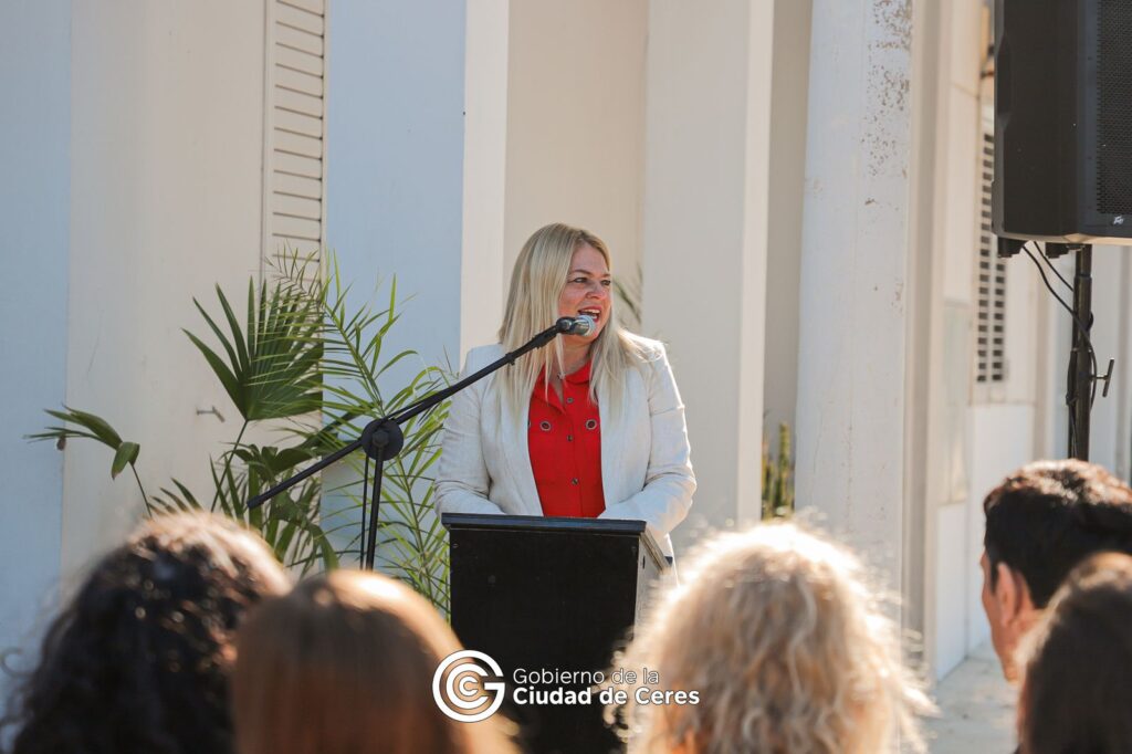 Se inauguró en Ceres el primer Dispositivo Regional para el Tratamiento de Adicciones de la Provincia de Santa Fe 2 alejandra