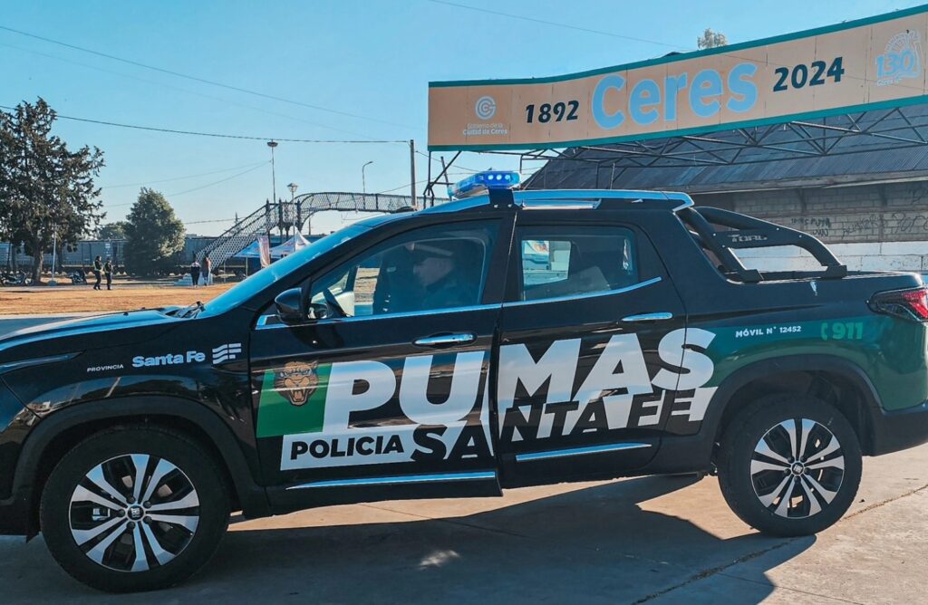 Los Pumas de Ceres recibieron un nuevo patrullero 2 patrullero pumas