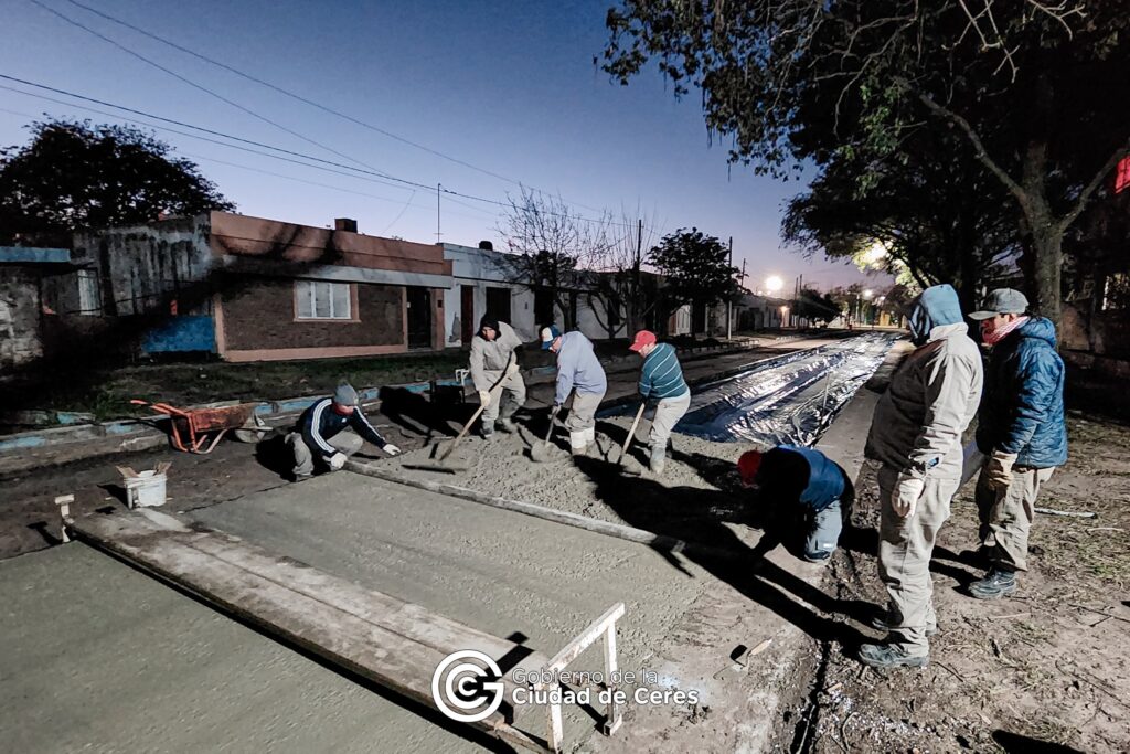 Alejandra Dupouy "Nuestro eje de gestión es obra pública de calidad" 2 pavimento