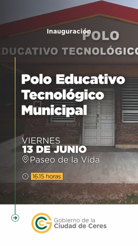 El Gobernador Pullaro visitará el tren sanitario e inaugurará el nuevo Polo Educativo Tecnológico 2 polo