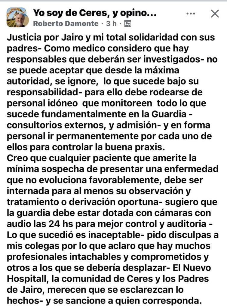 Dr. Damonte: "los Padres de Jairo, merecen que se esclarezca y se sancione a quien corresponda" 2 WhatsApp Image 2025 07 20 at 8.48.39 PM