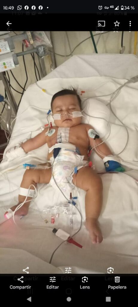 Jeremías necesita una operación en el Hospital Garrahan. Su mamá hace una rifa para solventar gastos 2 gere