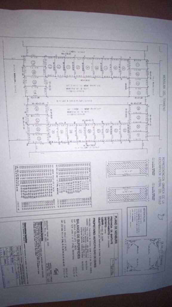 El Concejo autorizó vender 34 lotes Municipales. Cuales son las condiciones para comprarlos? 2 lotes