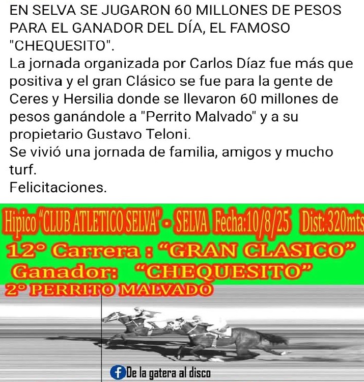 Pablo Zárate denuncia despilfarro del dinero del Pueblo en Carreras de Caballo 2 turf