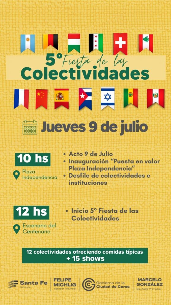 fiesta colectividades