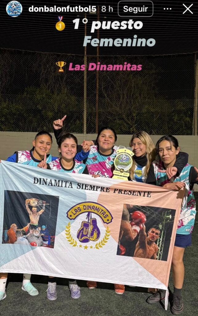 Fútbol Masculino y Femenino "NY Burgers" y "Las Dinamitas" salieron campeones 4 DINAMITA