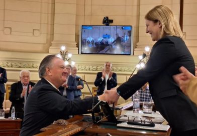Felipe Michlig fue reelecto como Presidente Provisional del Senado Santafesino