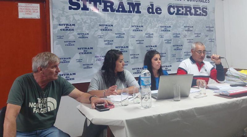 Asamblea: Trabajadores municipales respaldaron la gestión de Antonio Ruiz