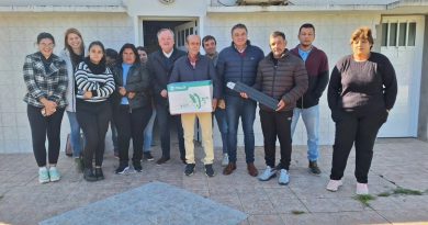El Senador Michlig y el Diputado González visitaron Ñanducita, La Lucila y Villa Saralegui