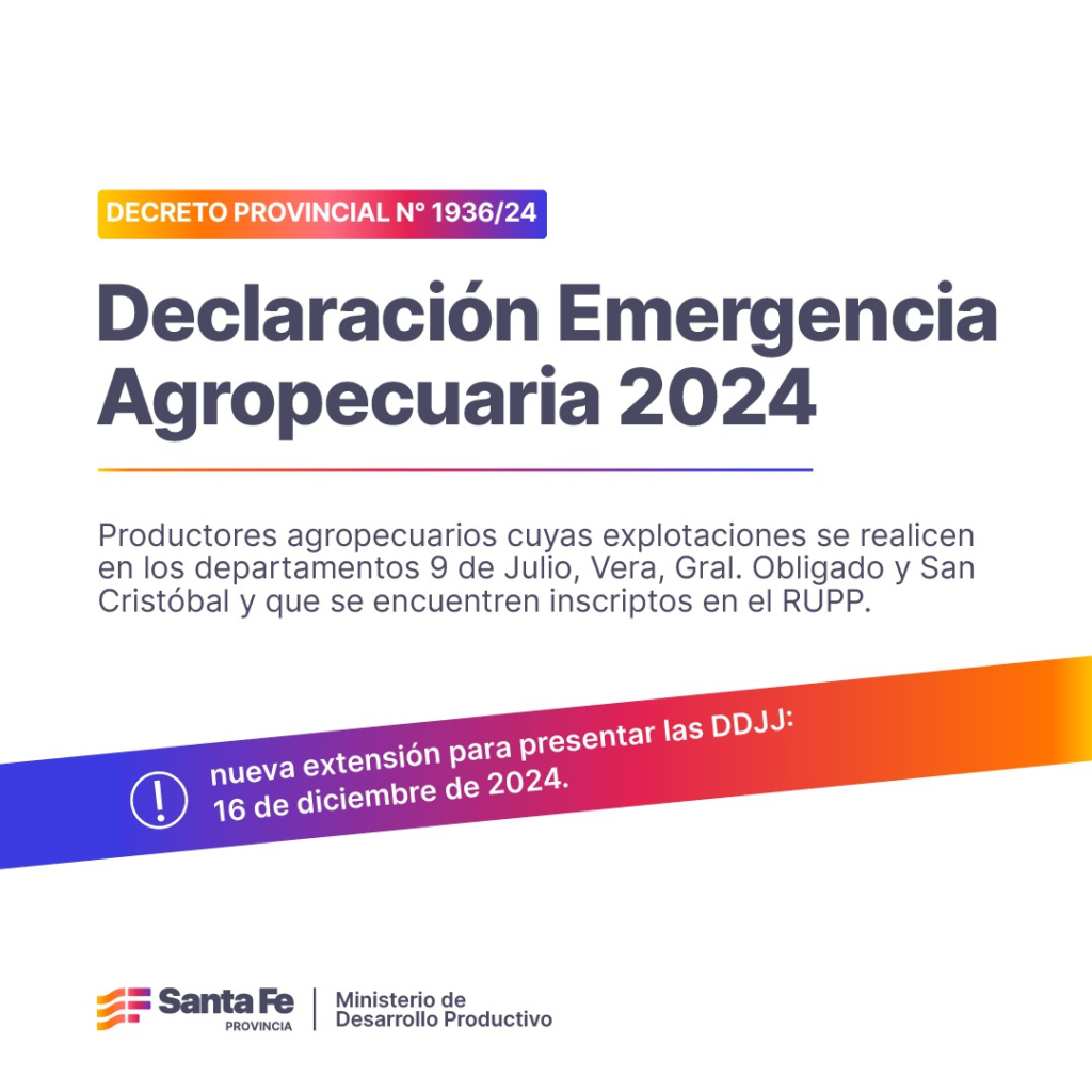 Se homologó la emergencia agropecuaria por sequía para departamentos santafesinos 2 image 4