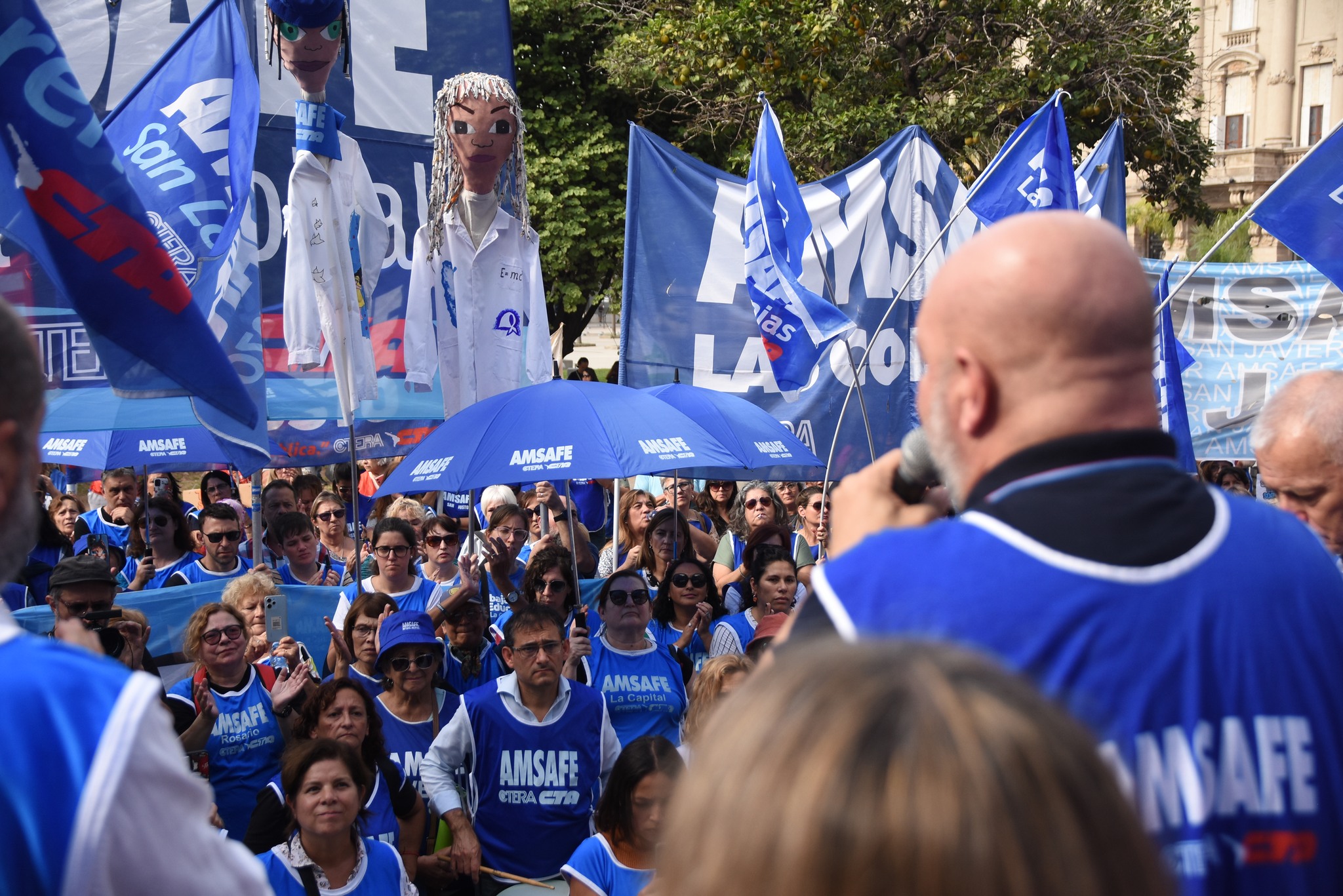 Amsafe rechaza el cierre de la paritaria por decreto 1 amsafe protesta