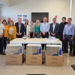 Los elementos fueron destinados para los efectores públicos de Ceres, Suardi, Monigotes, Palacios, Huanqueros, Moisés Ville y Villa Trinidad