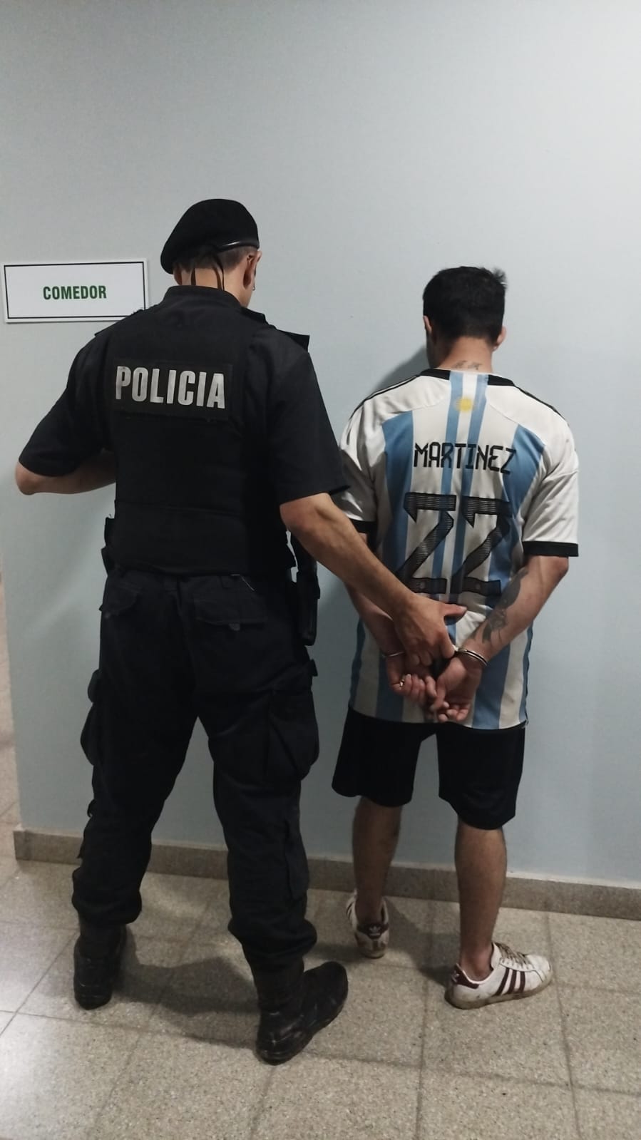 Policiales: Ceres un accidente y un detenido 1 detenido