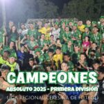 Liga ceresina: Atlético Tostado Campeón absoluto 2025