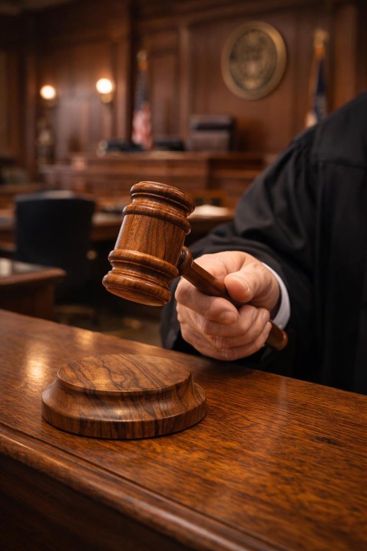 Handmade Rosewood Judge Gavel Auctioneer Hammer with Sound Block