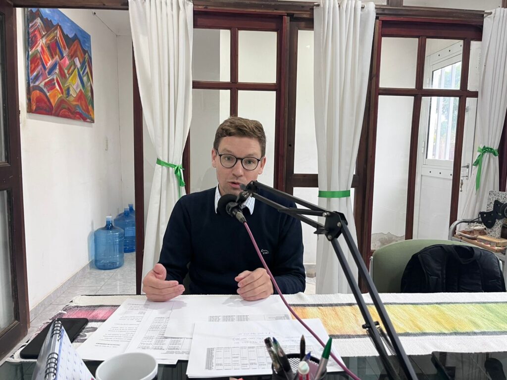 Juan Pablo Jullier dio detalles de la economía municipal «Si no se roba se pueden hacer muchas obras»