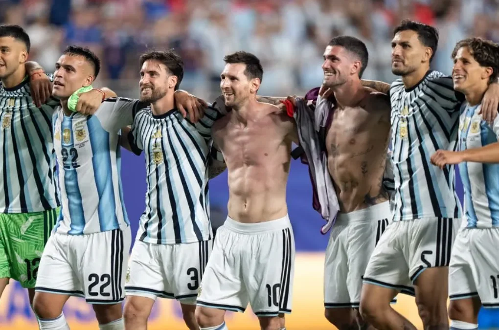 argentina festejo triunfo suiza cuartos final mundial 2026