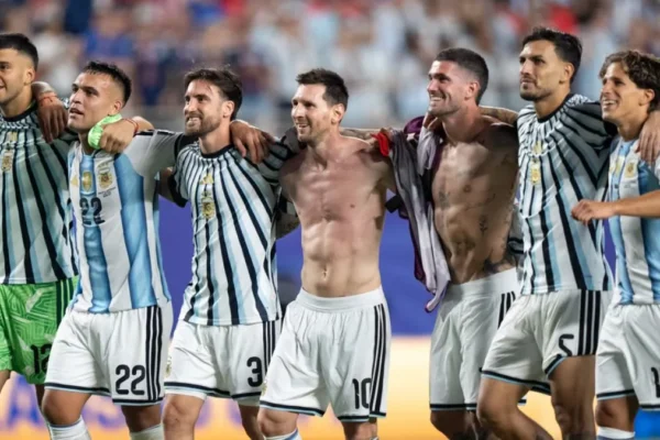 argentina festejo triunfo suiza cuartos final mundial 2026