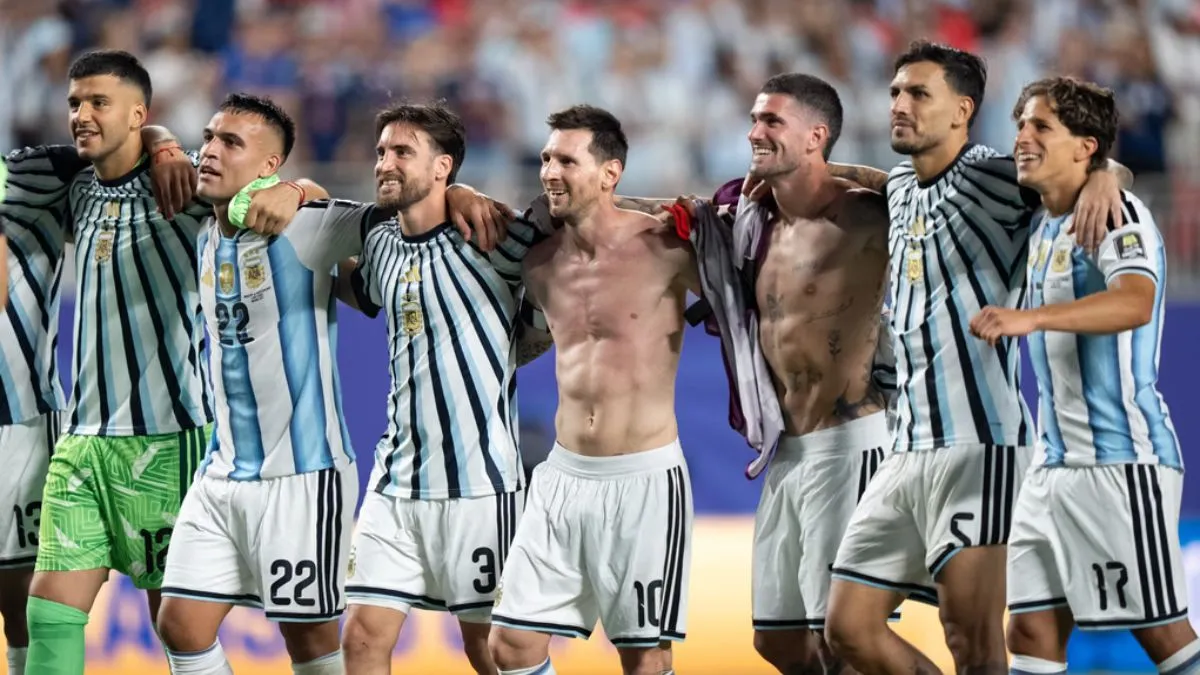 argentina festejo triunfo suiza cuartos final mundial 2026