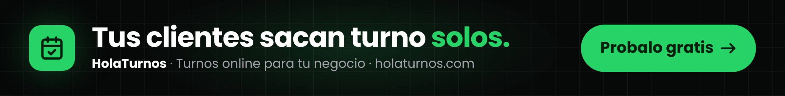 HolaTurnos: turnos online para tu negocio