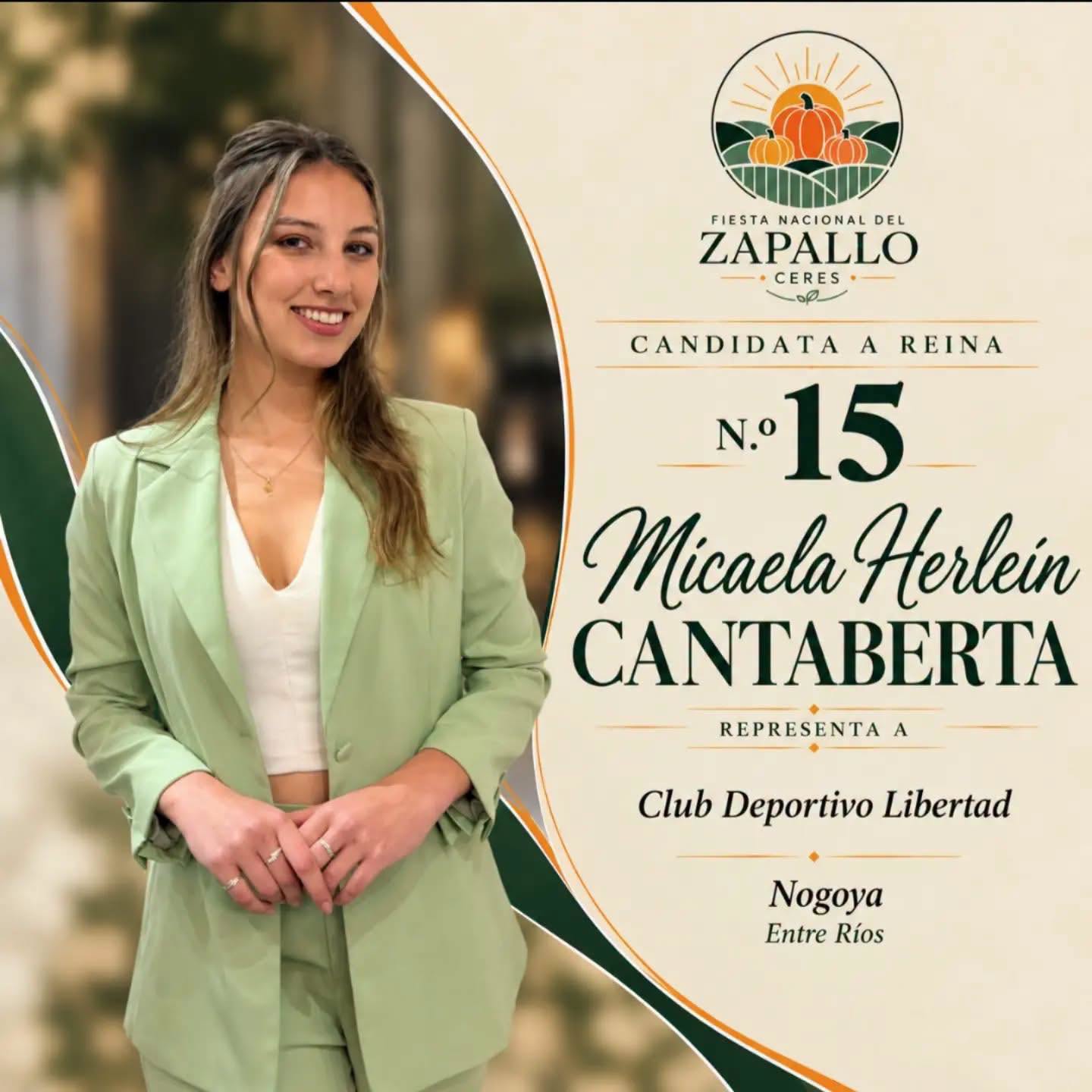 reina nacional zapallo